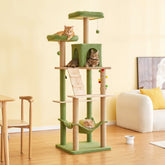 MWPO 70.1“ Large Wooden Modern Cat Tree W844